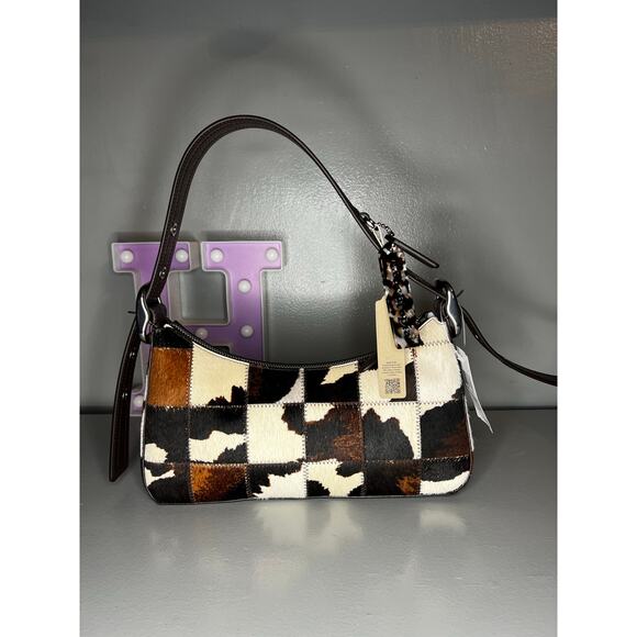 Coachtopia Shoulder Bag In Upcrafted Haircalf With Cow Print - Picture 3 of 13